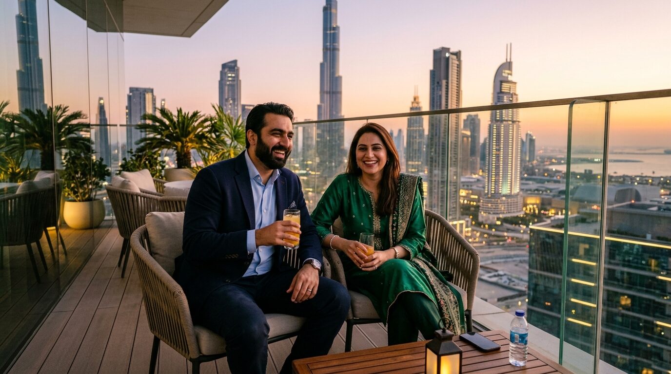 Pakistani expatriates in Dubai UAE and Gulf region connecting with verified homeland proposals